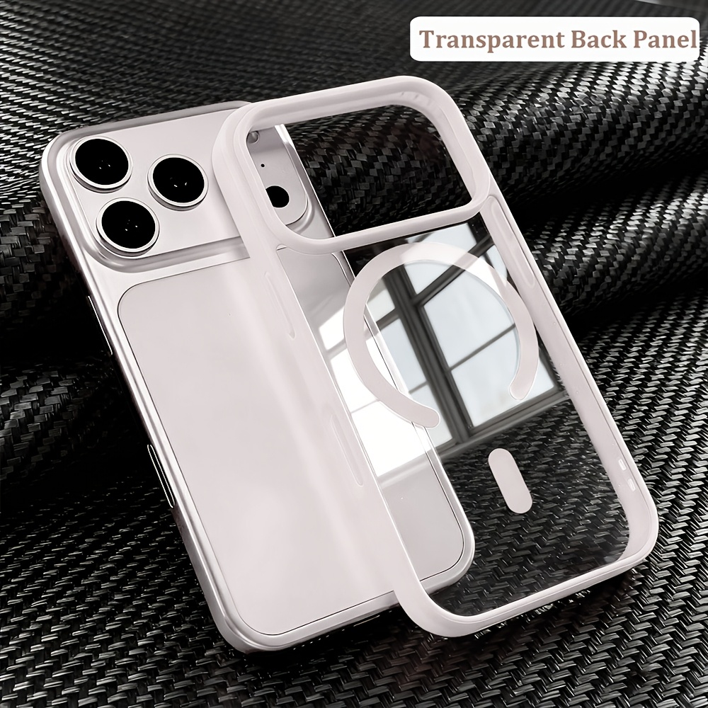 Tablet Accessories Aesthetic - ライトラグジュアリー スマホケース プレミアムクリア マグネット式 ワイヤレス充電対応ケース iPhone