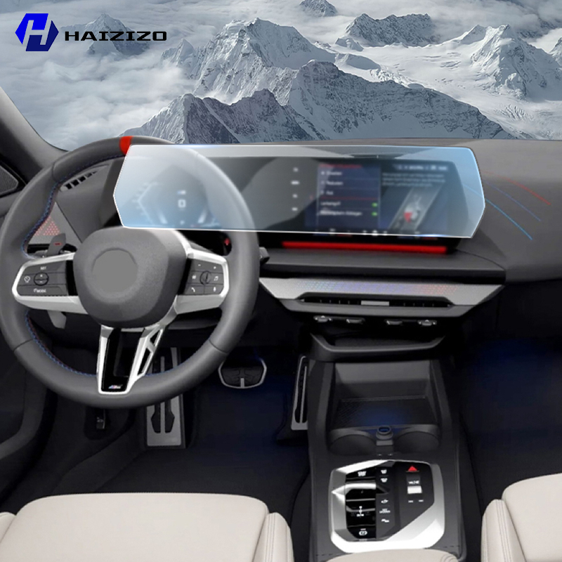 Screen Protector Matte - BMW F74シリーズ2 2025年式車用インテリアマットスクリーンプロテクター、コンソールGPSナビゲーションLCDスクリーンTPUフィルム、傷防止PPF