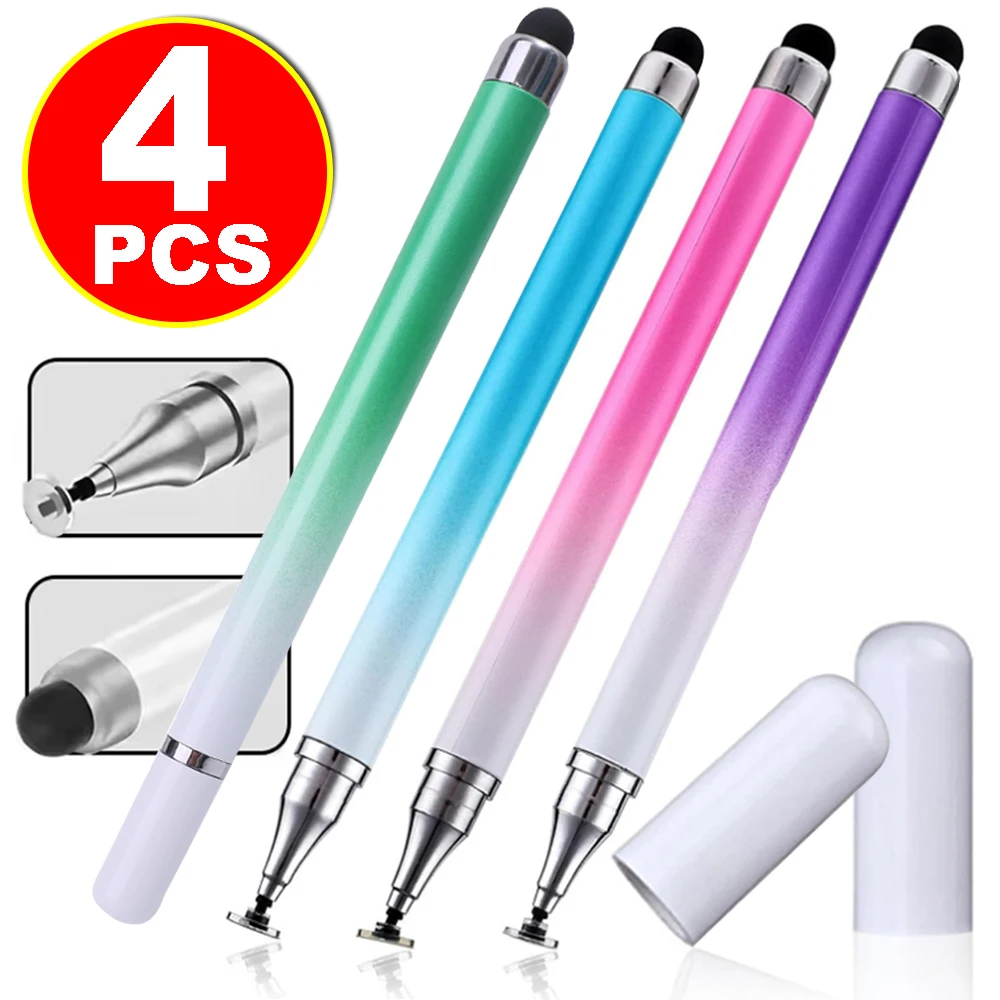 Tablet Accessories Kids - 1/4 個 2 in 1 ユニバーサルタッチペン