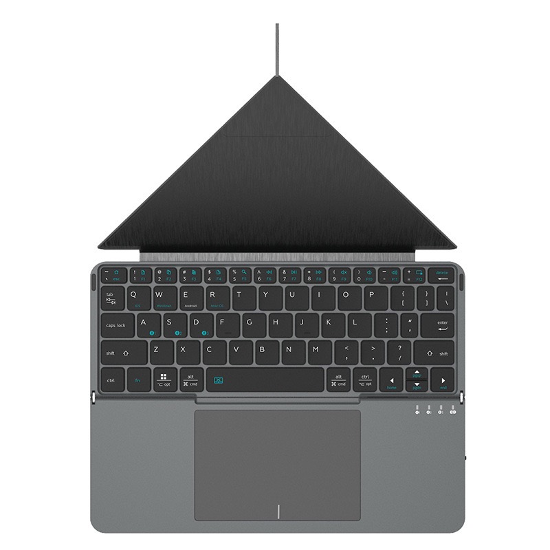 Boox Tablet Accessories - I-BOX ブルートゥースワイヤレス折りたたみキーボード Androidタブレット、iPad、iOSタブレット用フォリオケーススタンドマグネティックキーボード