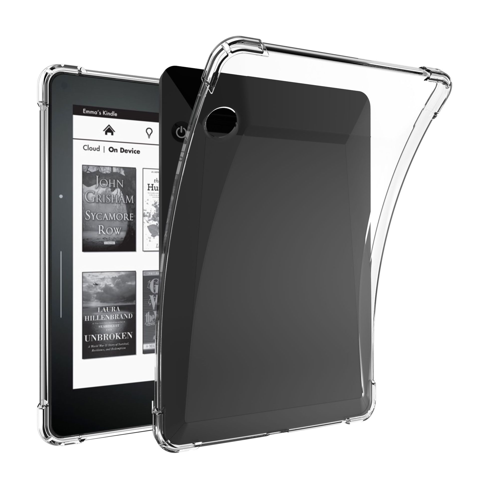 Kindle Tablet Accessories - Kindle Paperwhite 第12世代 7インチ用透明ケース、Kindle用カラーソフトTPUカバー、Kindle Paper White用