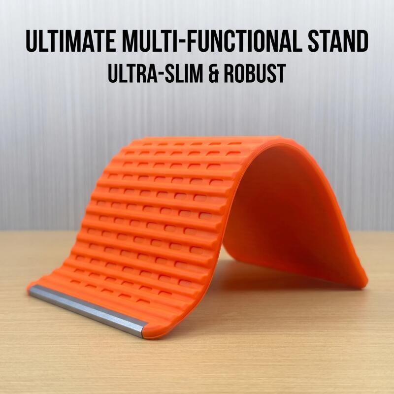 Tablet Stand Accessories - クリエイティブな折りたたみ式携帯電話スタンド - 柔軟に変形するデスク用タブレット・ノートパソコンホルダー 旅行用アクセサリー