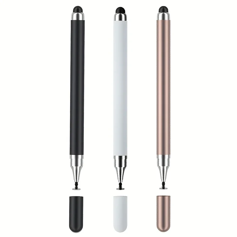 Tablet Accessories Kids - 2in1 スタイラスペンユニバーサル描画タブレット容量性スクリーンタッチペンモバイル Android 電話スマート鉛筆アクセサリー