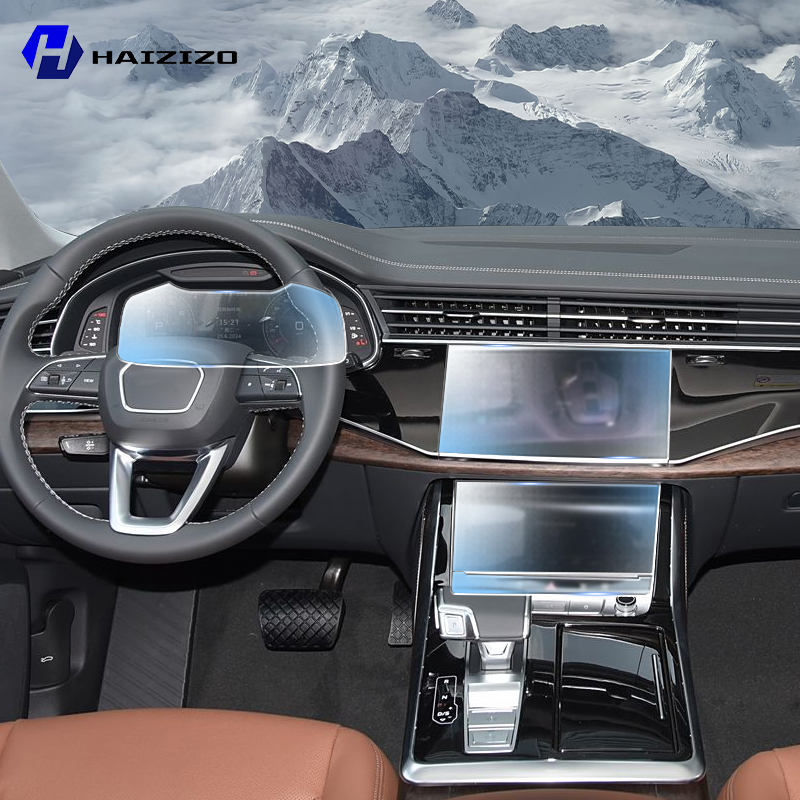 Screen Protector Matte - アウディ Q7 Q8 2019-2025 車内用 マットスクリーンプロテクター