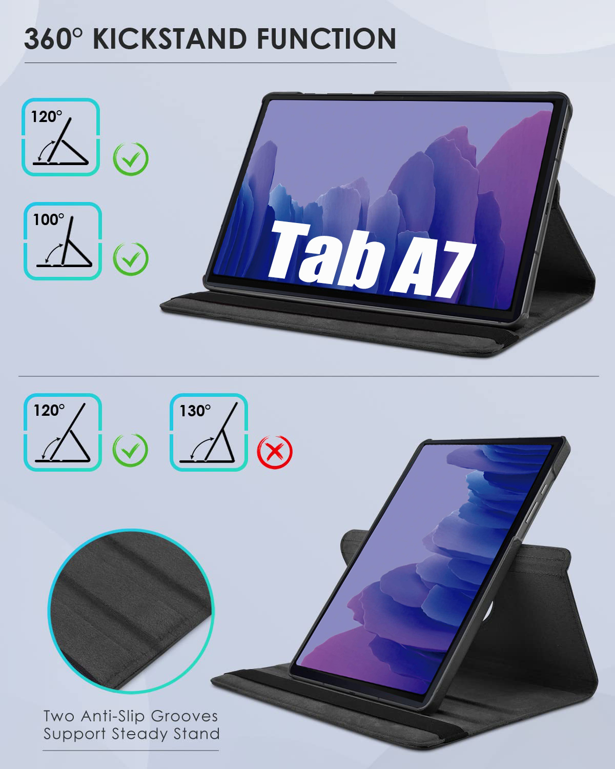 回転ケース Samsung Galaxy Tab A7 10 - Getac Tablet Accessories のレビューと価格