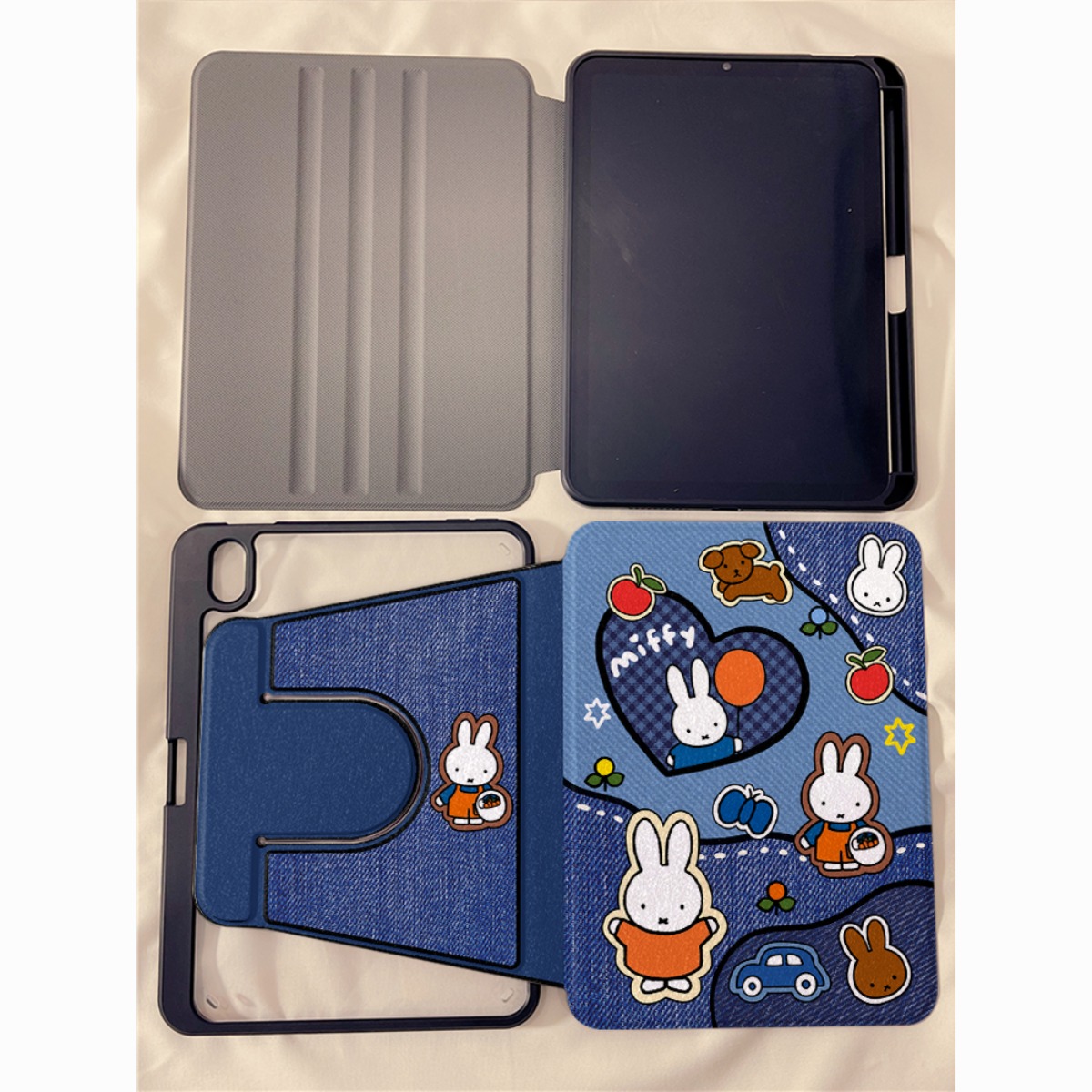 かわいいミッフィーウサギタブレットケースバルーンミッフィーウ - Tablet Accessories Case のレビューと価格