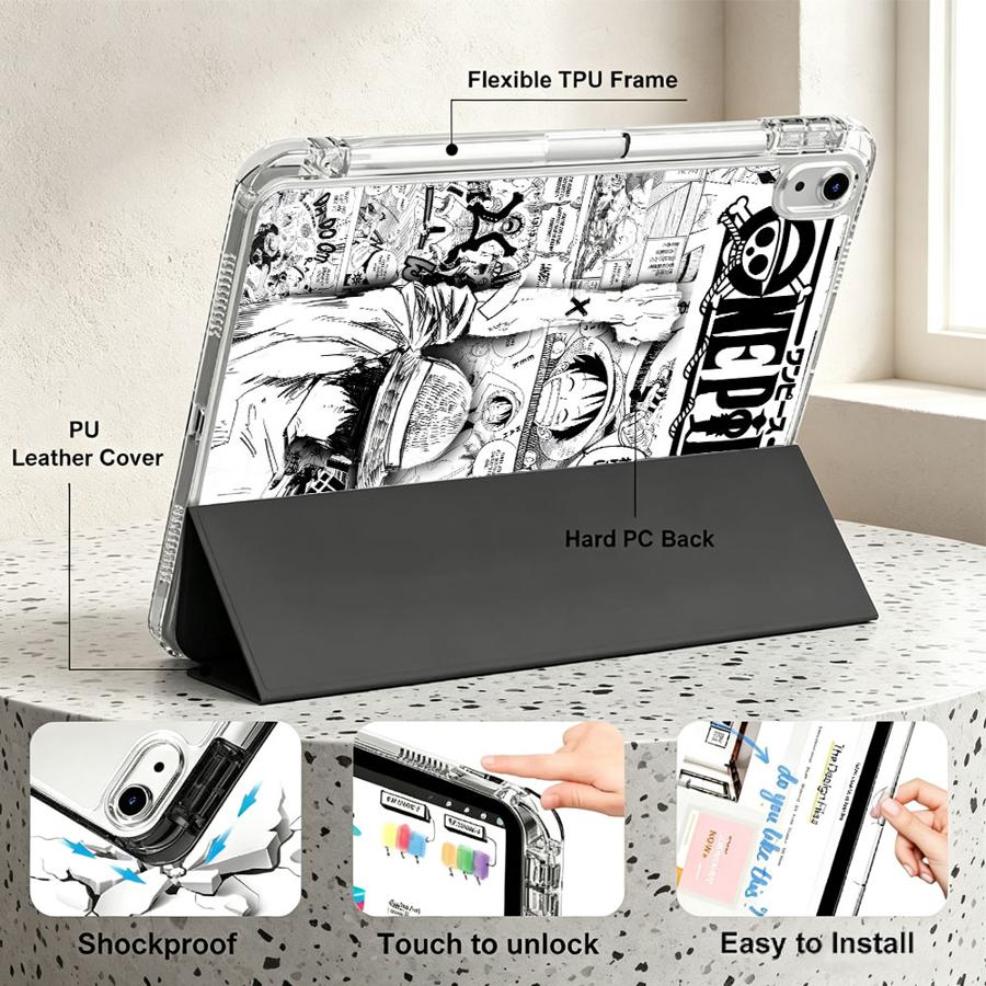 ワンピース ルフィ アニメ タブレットケース Samsung - Getac Tablet Accessories のレビューと価格