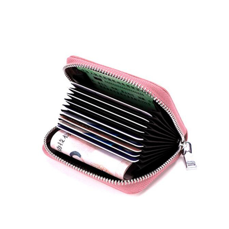 1 pc男性ビジネスカードホルダー本革クレジットカードホルダ - Tablet Accessories For Girls のレビューと価格