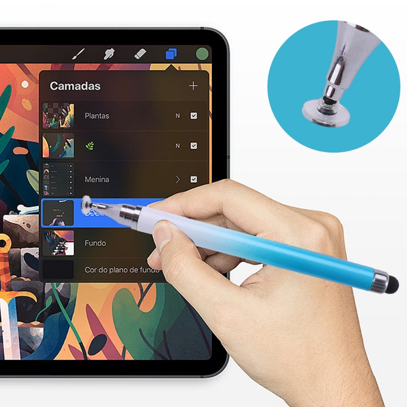 1/4 個 2 in 1 ユニバーサルタッチペン スマートフ - Tablet Accessories Kids のレビューと価格