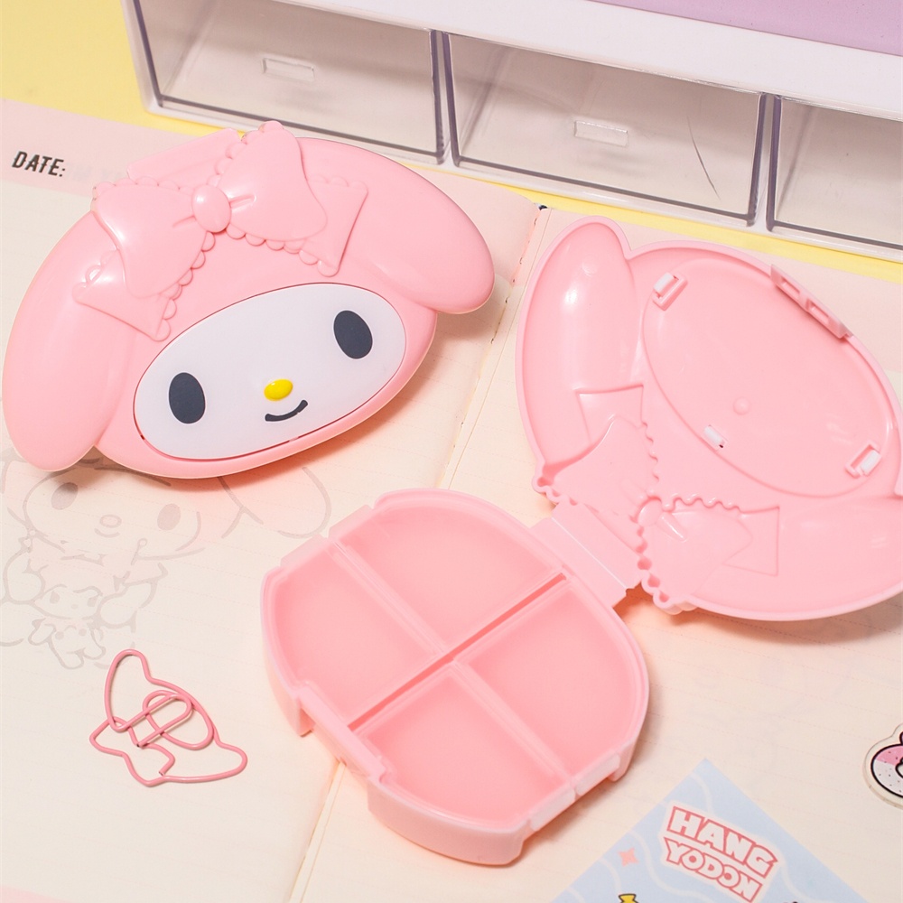本物のサンリオ ハローキティ マイメロディ 4 グリッド ポ - Tablet Accessories Case のレビューと価格