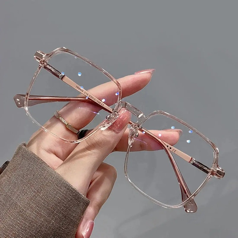 抗放射線コンピュータメガネ金属眼鏡眼鏡女性男性抗青色光眼鏡か - Tablet Accessories For Girls のレビューと価格