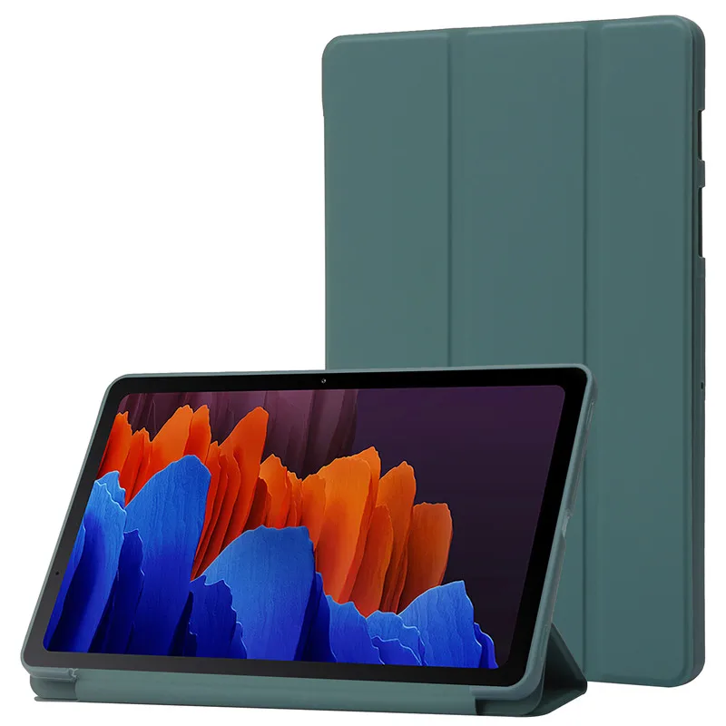 高級ビジネスフラップレザータブレットケース、3つ折りPUスキ - Honor Tablet Accessories のレビューと価格