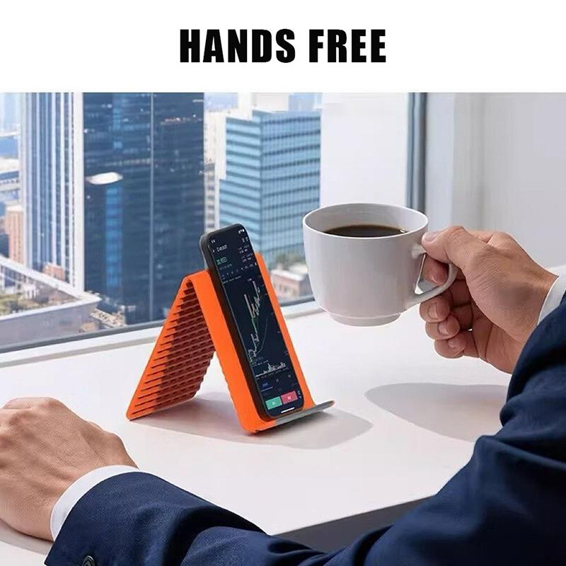 ユニバーサル携帯電話ホルダー家庭用オフィス用柔軟な折りたたみ - Tablet Stand Accessories のレビューと価格