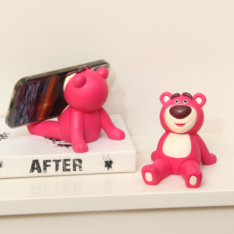 新しいロッツォ携帯電話ホルダー樹脂製キュートな漫画カワイイオ - Tablet Accessories For Girls のレビューと価格