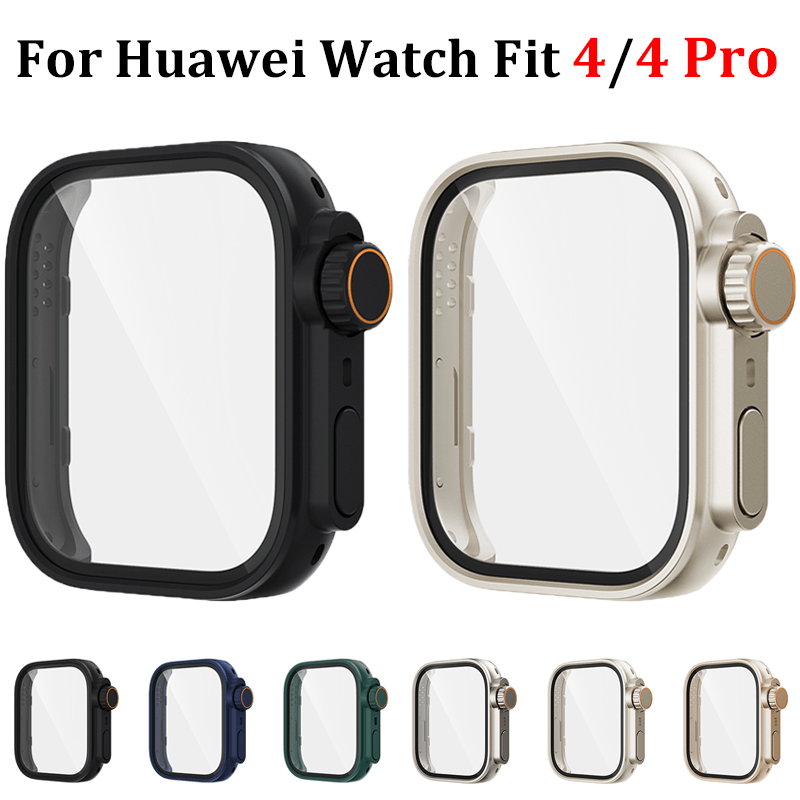 強化ガラス + PC ケース Huawei Watch Fi - Tablet Accessories For Girls のレビューと価格
