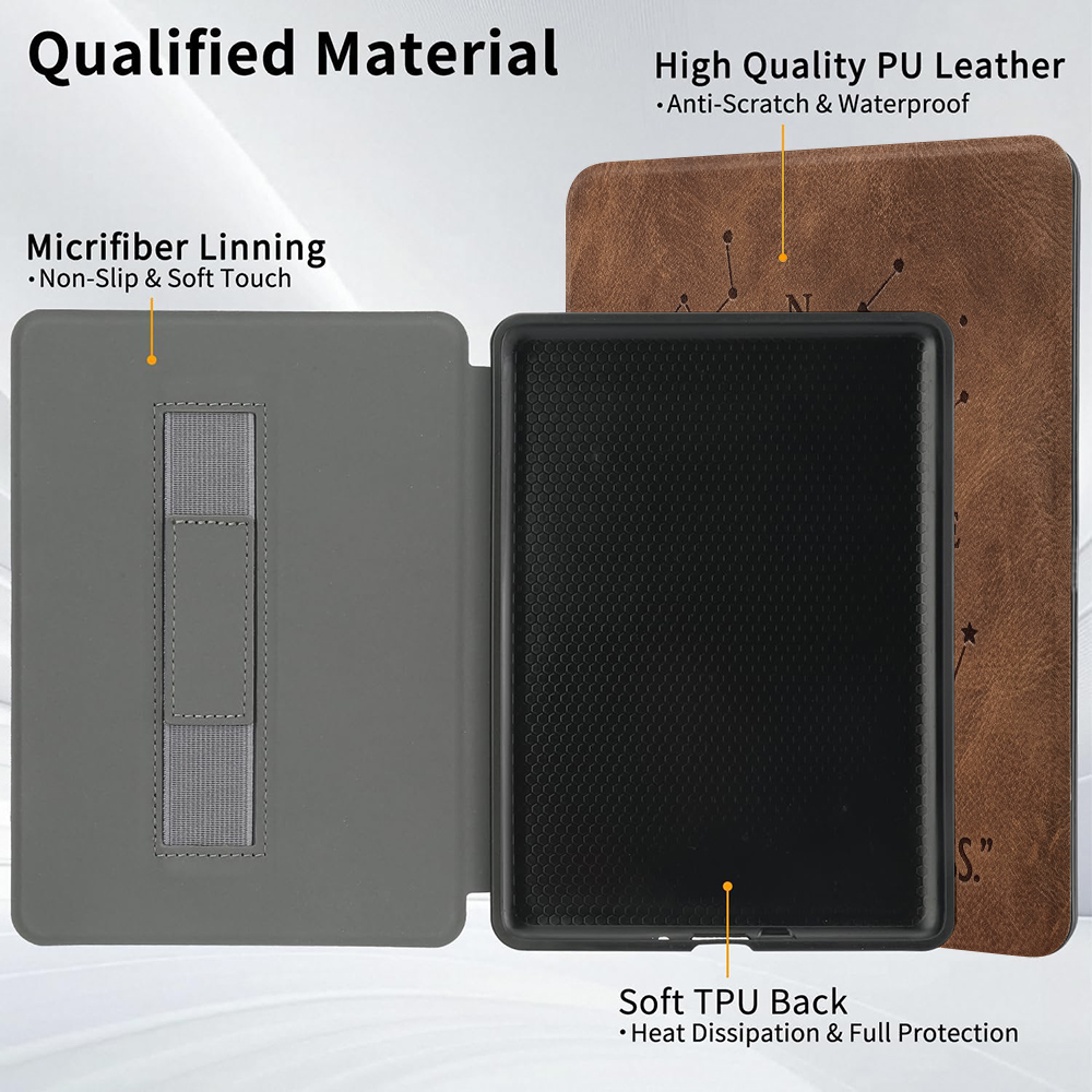 ヴィンテージコンパス保護ケース Kindle Colorso - Kindle Tablet Accessories のレビューと価格