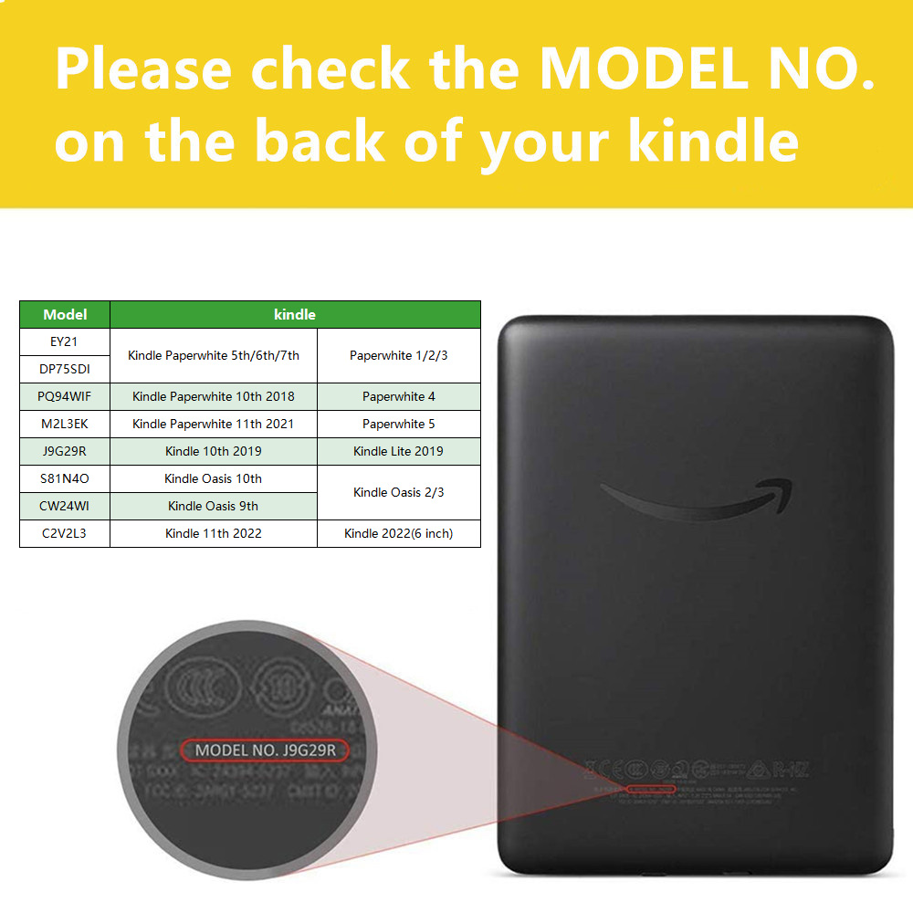 KPW 5/4/3/2/1 用透明ケース Kindle 10 - Kindle Tablet Accessories のレビューと価格