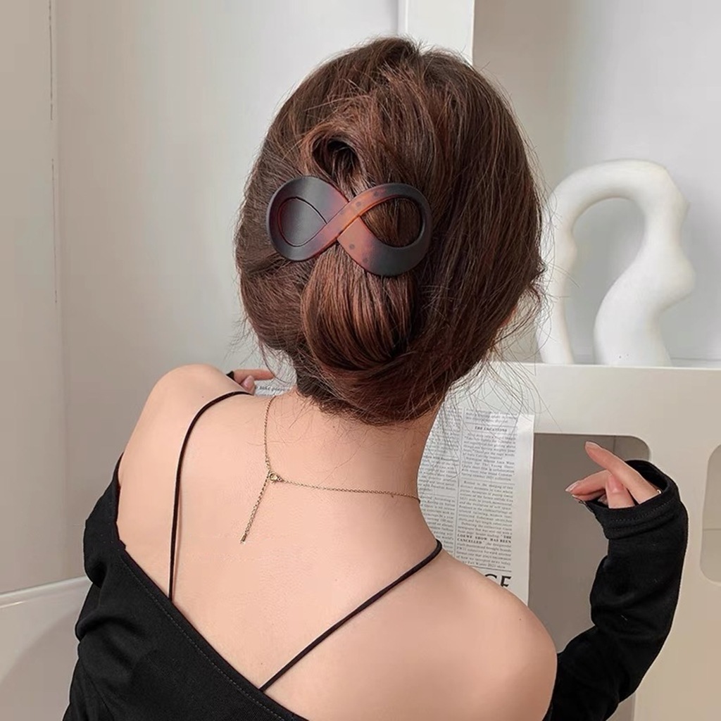 トレンド PC ヘアクリップシンプルな 8 形状インフィニテ - Tablet Accessories For Girls のレビューと価格