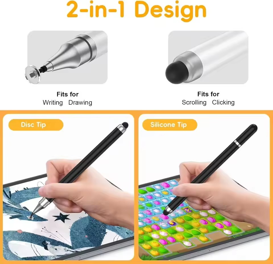 ユニバーサルスタイラスペン 2in1 すべてのタッチスクリー - Tablet Accessories Kids のレビューと価格