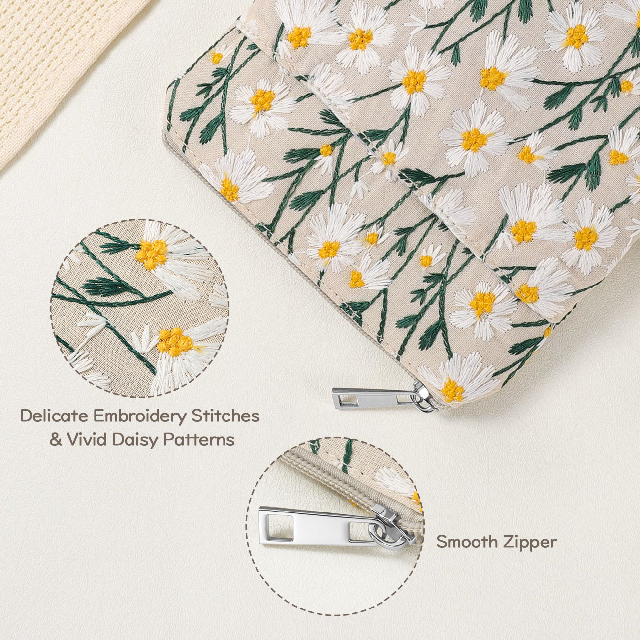 7インチ Kindle Paperwhite 用刺繍デイジー - Kindle Tablet Accessories のレビューと価格