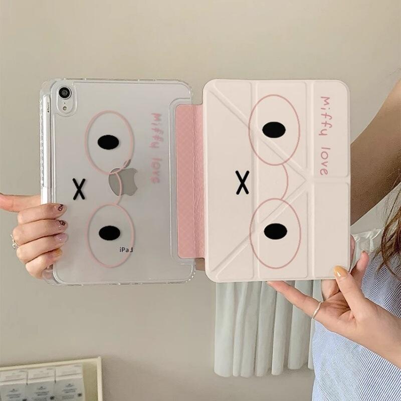 漫画ミッフィー Ipad タブレット保護ケース かわいいアニ - Tablet Accessories Case のレビューと価格