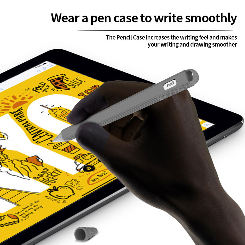 Apple Pencil 第 2 世代ソフトシリコンホルダー - Tablet Accessories Case のレビューと価格